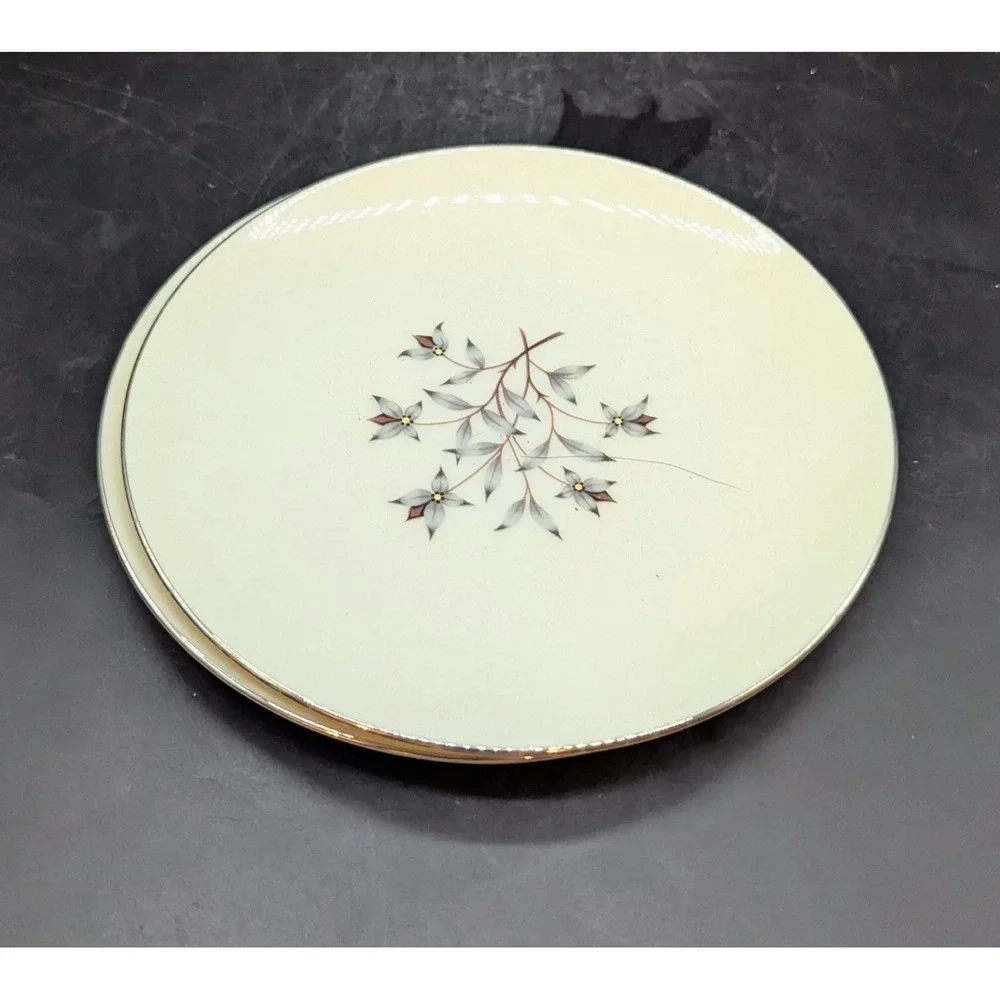 Set/2 Vintage Lenox Princess Salad Dessert Plate 7.75